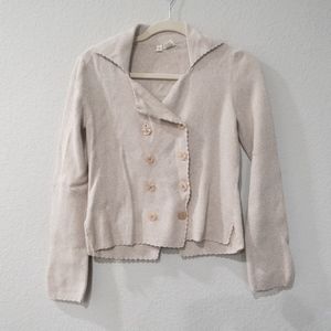 Anthropologie Sweaters - Anthropologie Moth Cardigan Sweater Beige Small Anthropologie Sweaters - Anthropologie Moth Cardigan Sweater Beige Small